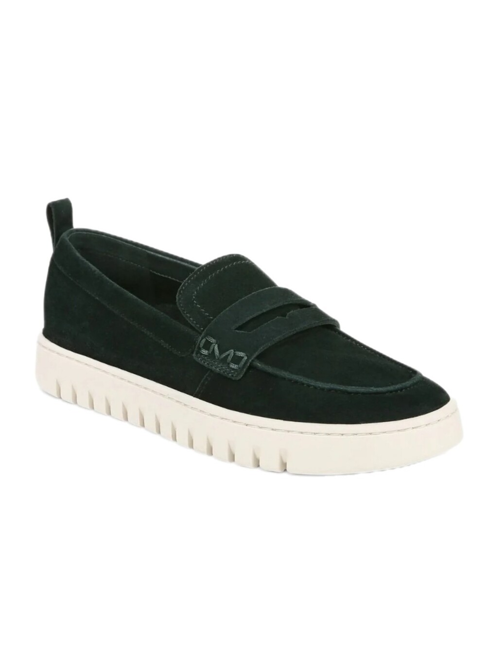 Vionic Uptown Loafer Scarab Green Suede Packable Orthotic Flats Womens Size 13 M